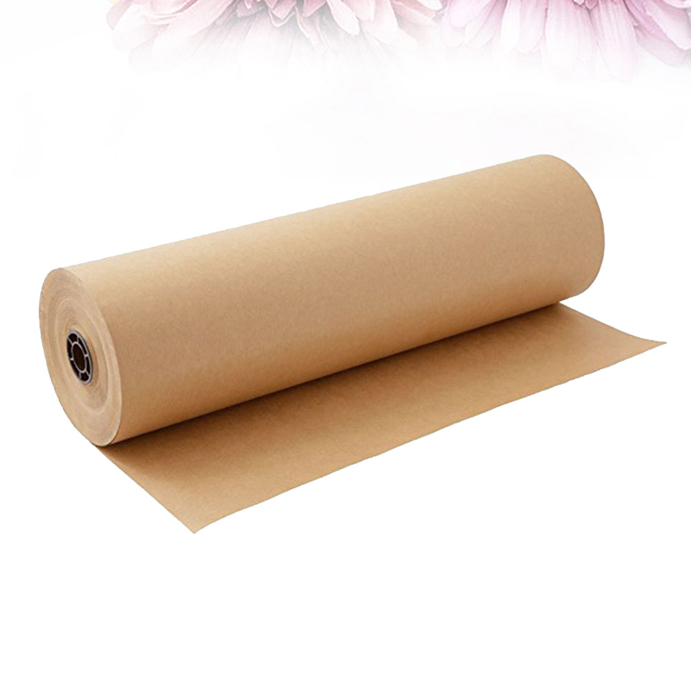 กระดาษคราฟท์ลายหนังสือพิมพ์แบบ - Flower Wrap Kraft บทวิจารณ์และราคา