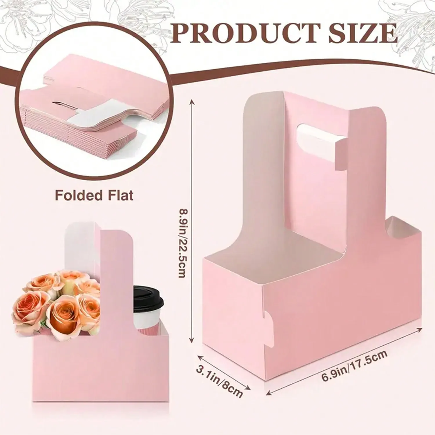 กระดาษคราฟท์ดอกไม้ช่อดอกไม้ถุง - Flower Wrap Kraft บทวิจารณ์และราคา