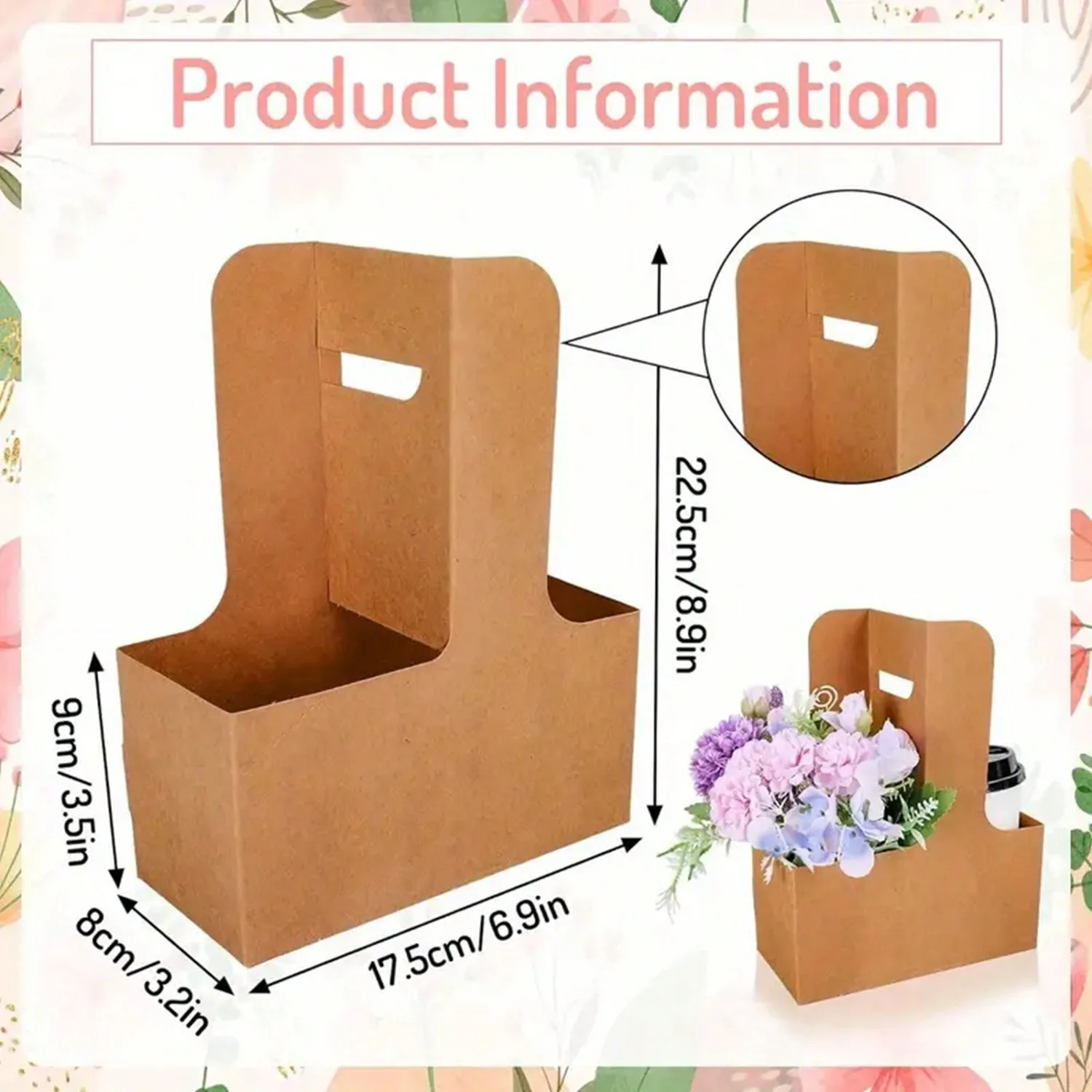 กระดาษคราฟท์ดอกไม้ช่อดอกไม้ถุง - Flower Wrap Kraft บทวิจารณ์และราคา