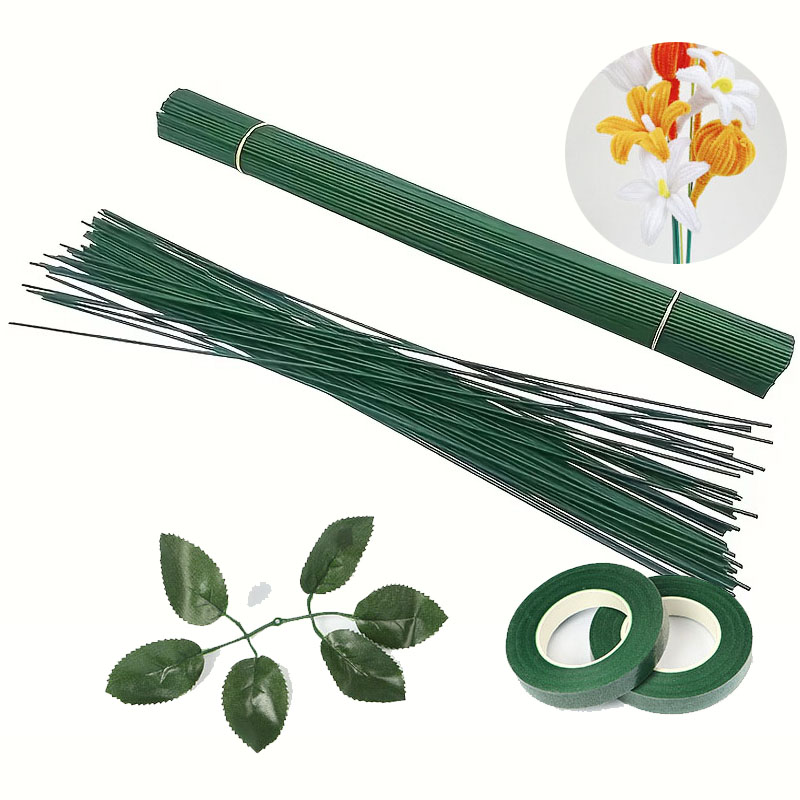 10/20/50 ชิ้น ก้านลวดดอกไม้ประ - Wire Stem Florist บทวิจารณ์และราคา