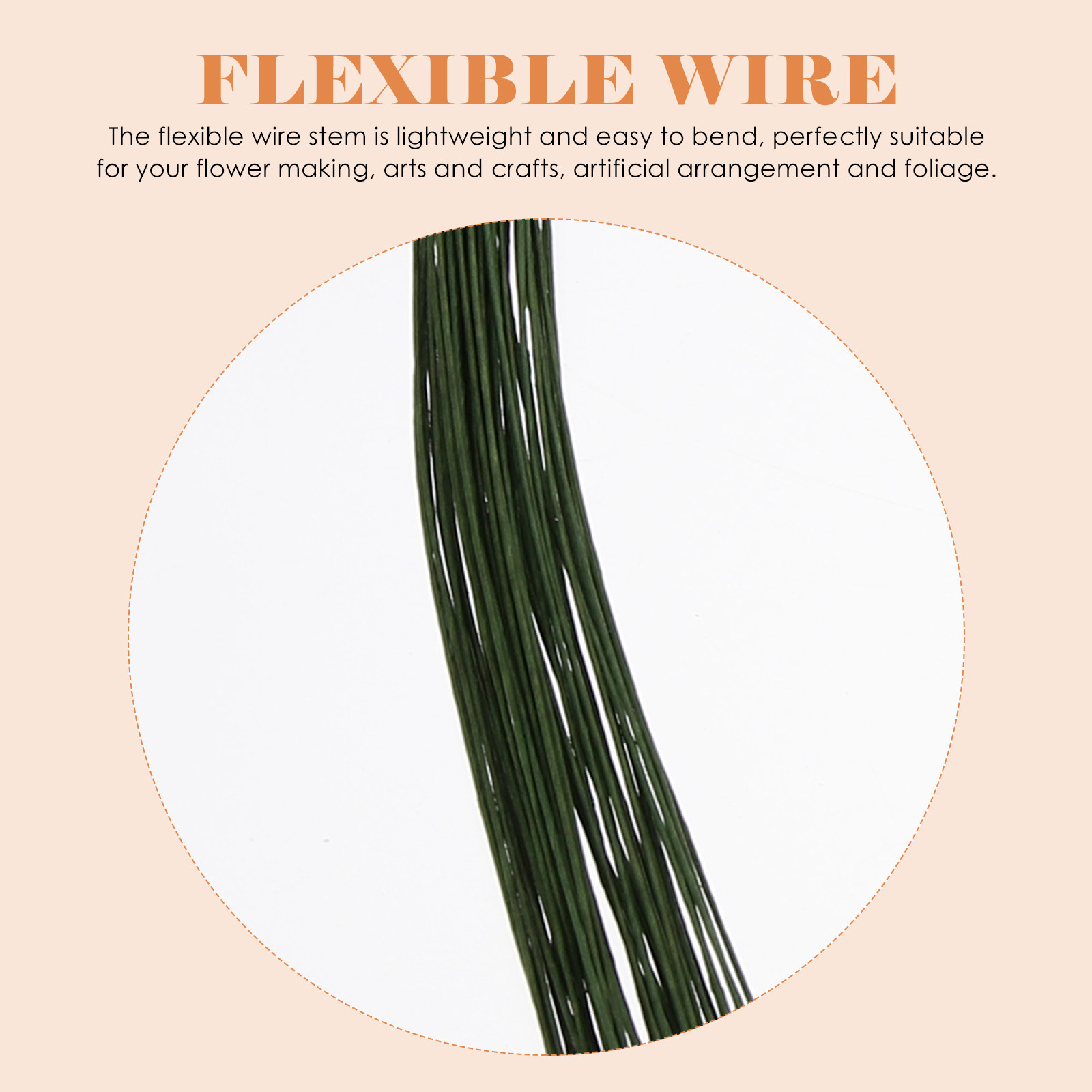 ชุดอุปกรณ์จัดดอกไม้ DIY เทปพัน - Wire Stem Florist บทวิจารณ์และราคา